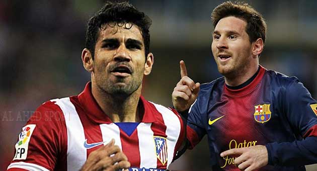 موقعة مصيرية بين برشلونة وضيفه اتلتيكو مدريد السبت