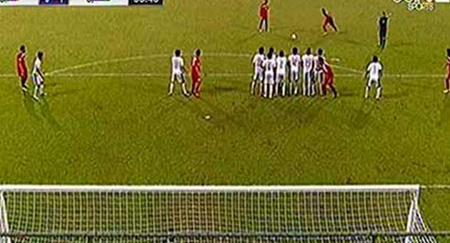 فيديو :كأس التحدي فلسطين تتقدم على الفيليبين 1-0