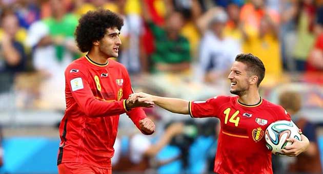 منتخب بلجيكا يحول تأخره الى فوز غالي على الجزائر