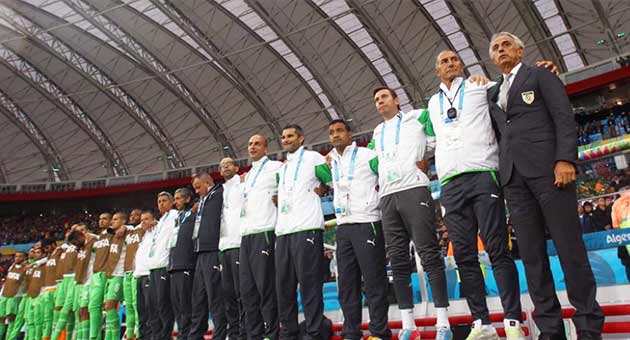 تكريم منتخب الجزائر في الدوحة