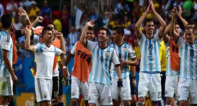 مونديال 2014 : الارجنتين تبلغ الدور نصف النهائي
