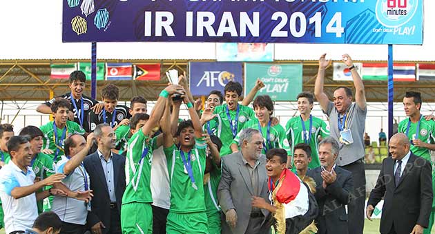 منتخب العراق يتوّج بلقب بطولة آسيا تحت 14 عاماً