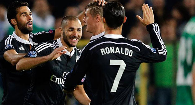 فوز صعب لريـال مدريد على لودوغوريتس في دوري الابطال