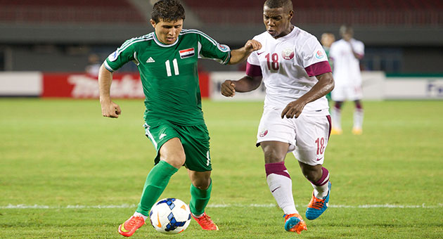 تعادل العراق وقطر 1-1 في بطولة آسيا للشباب
