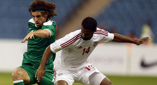 الامارات تتخطى العراق وتعبر الى نصف نهائي كأس الخليج