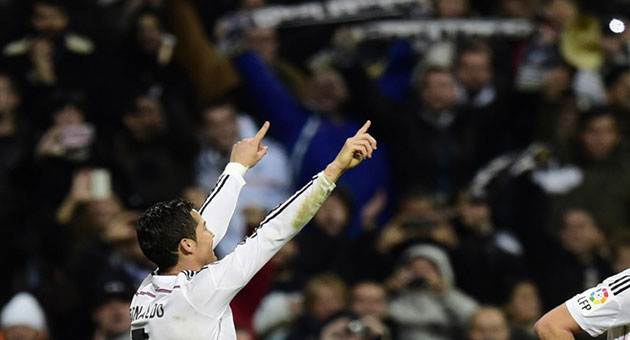 ثلاثية رونالدو تقود فريقه ريـال مدريد للفوز على سلتا فيغو