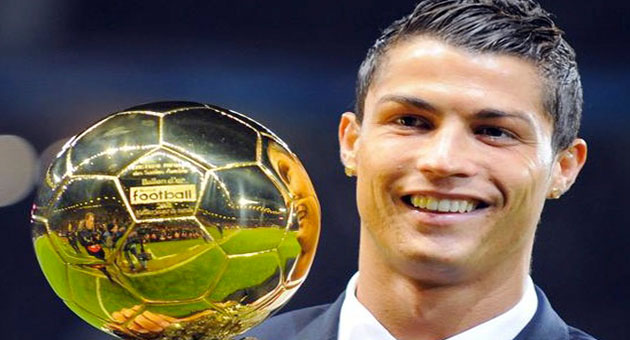 رونالدو يفوز بجائزة افضل لاعب في العالم