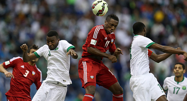 الامارات تلتقي الاردن ودياً استعداداً لكأس آسيا 2015