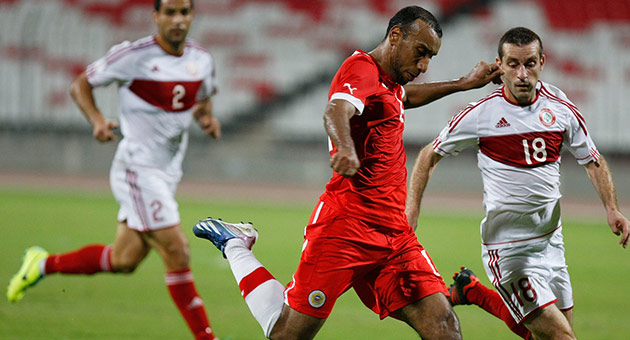 فوز منتخب البحرين على نظيره الاردني 1-0 ودياً