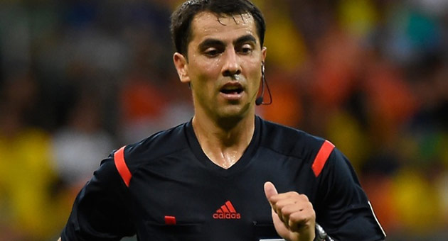 رافشان ايرماتوف يقود المباراة الافتتاحية في كأس آسيا 2015