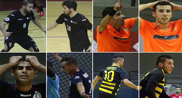 جائزة افضل لاعب فوتسال في لبنان بين 8 لاعبين