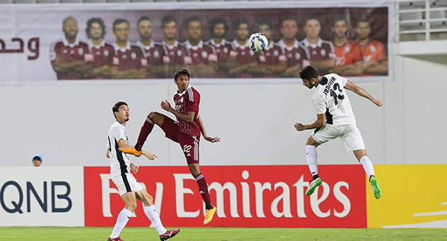 السد القطري يعبر الوحدة الاماراتي لدور المجموعات