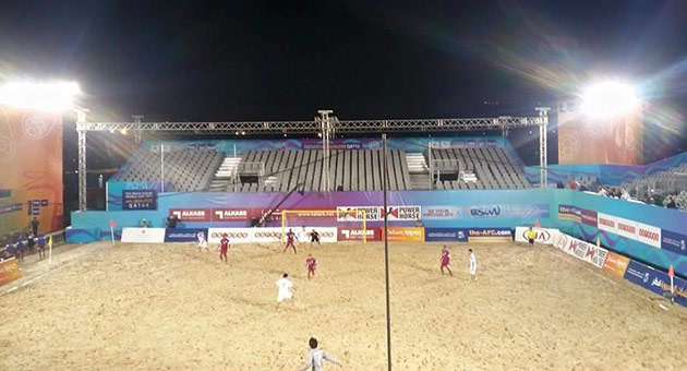 منتخب لبنان للكرة الشاطئية يتخطى تايلند بعد التمديد