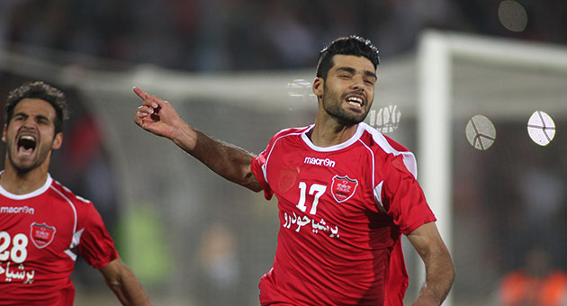 بيرسيبوليس الايراني هزم النصر السعودي
