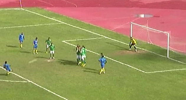 بالفيديو : تعادل الانصار والصفاء 1-1 في الشوط الاول