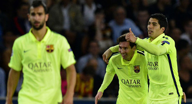 برشلونة يٌسقط باريس سان جرمان في ملعب الامراء
