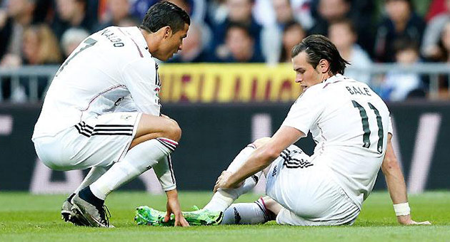رسمياً : غياب بايل عن لقاء اتلتيكو مدريد في دوري الابطال