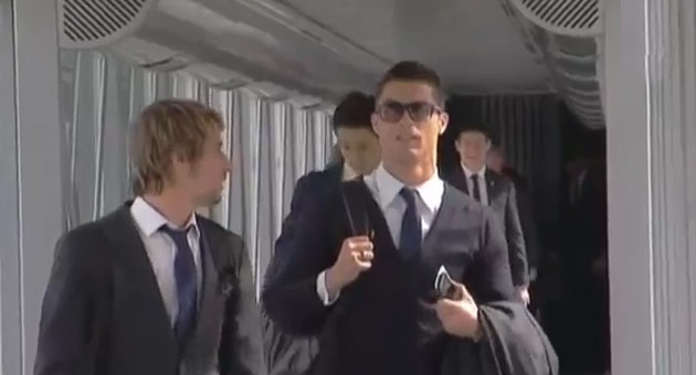 بالفيديو : رحلة ريـال مدريد الى ايطاليا لمواجهة يوفنتوس