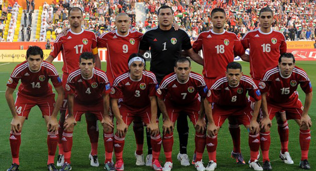 10 محترفين في تشكيلة منتخب الاردن لكرة القدم