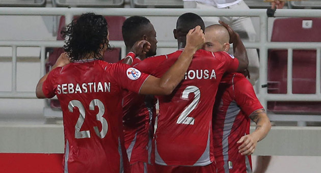 لخويا القطري يقطع شوطاً كبيراً نحو ربع النهائي