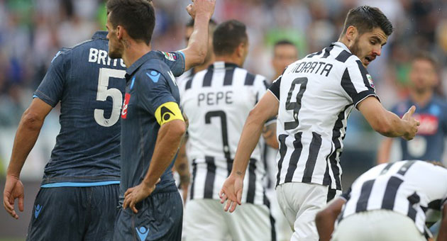 فوز يوفنتوس على نابولي في الدوري الايطالي