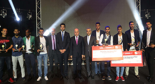 بالصور:نادي العهد يحصد جوائز المهرجان الكروي لـقناة الجديد