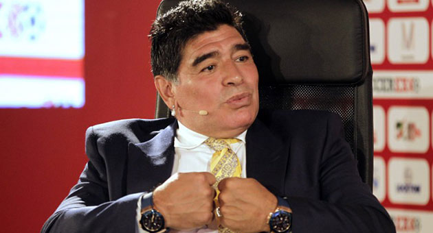 مارادونا مرشح لرئاسة الاتحاد الدولي لكرة القدم