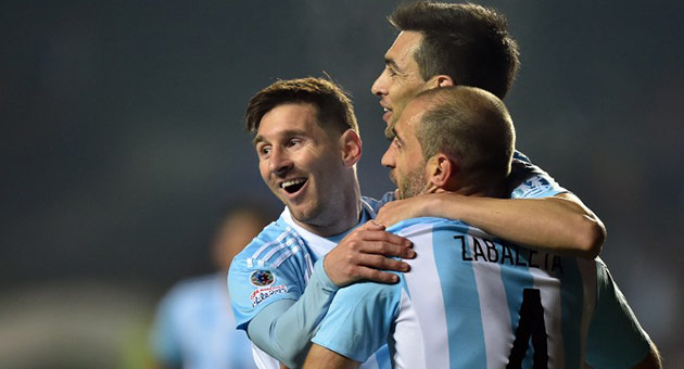 الارجنتين تهزم الباراغواي 6-1 وتتأهل لنهائي كوبا اميركا