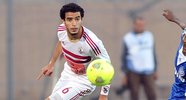 المصري عمر جابر في تمارين بوردو