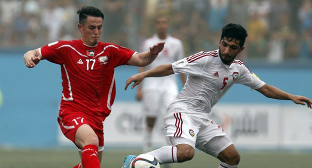 نقطة ثمينة للمنتخب الفلسطيني امام الامارات