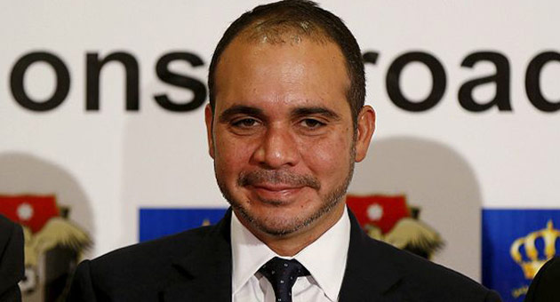 الامير علي يترشح لرئاسة الاتحاد الدولي لكرة القدم