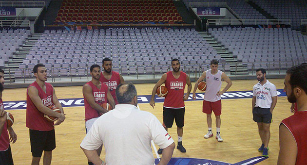 يونغبلود الى الصين للالتحاق ببعثة منتخب لبنان لكرة السلة 