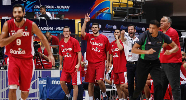 مباراة مصيرية لمنتخب لبنان في بطولة آسيا لكرة السلة 