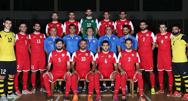 فوز لبنان على الاردن في بطولة آسيا للفوتسال