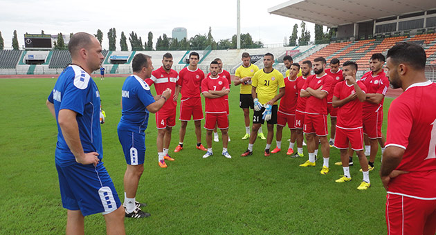 منتخب لبنان لكرة القدم يدخل في أجواء لقائه ميانمار