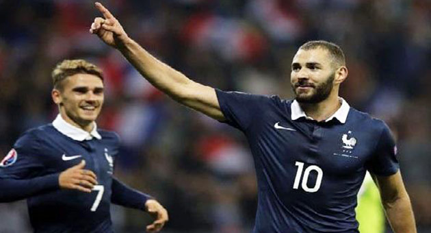 الفرنسي كريم ينزيمة يغيب عن منتخب بلاده