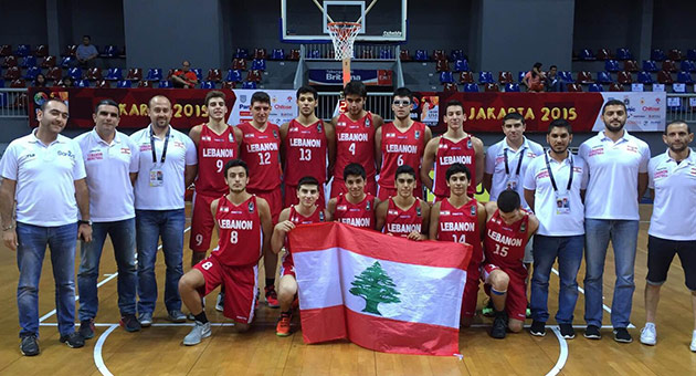 لبنان يواجه كوريا الجنوبية في بطولة آسيا للناشئين