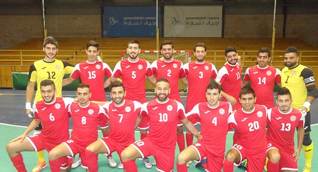 منتخب لبنان لكرة القدم للصالات يتغلب على نظيره الاردني