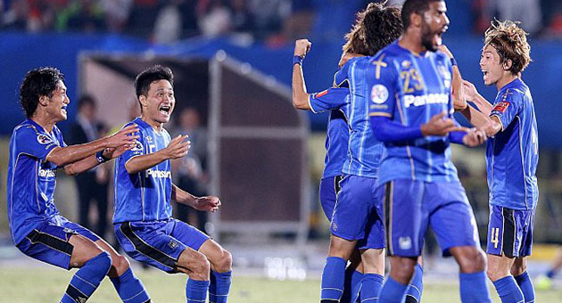 غامبا اوساكا يحتفظ بلقب الدوري الياباني لكرة القدم 