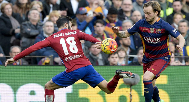 برشلونة وحيداً في صدارة الدوري الاسباني لكرة القدم
