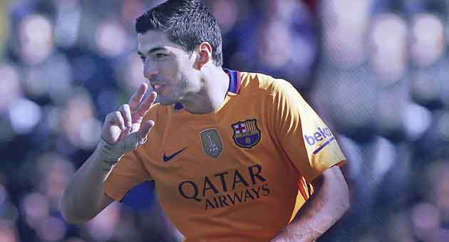 برشلونة يتخطى ليفانتي بصعوبة وسواريز يتصدر الهدافين