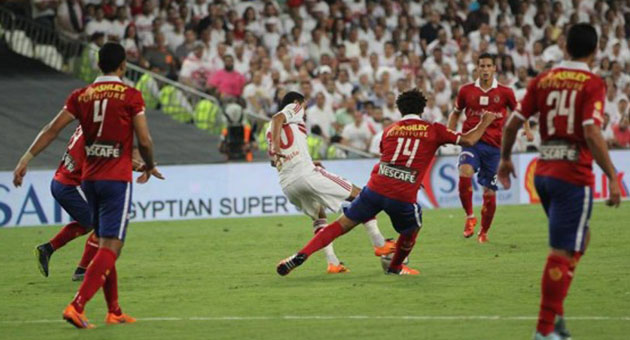 قمة الاهلي والزمالك على ملعب برج العرب في الاسكندرية الثلاثاء