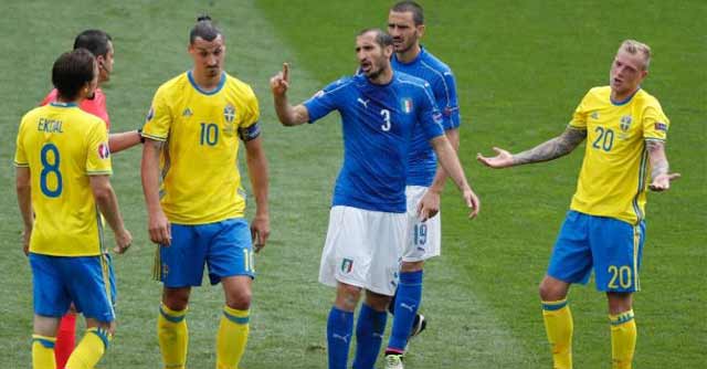 كأس امم اوروبا 2016: ايطاليا تخطف التأهل الى الدوري الثاني امام انظار السويد