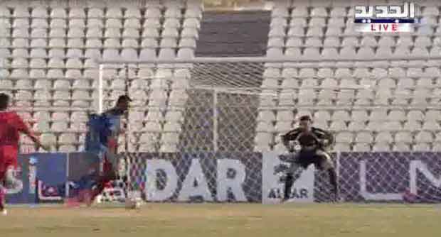 بالفيديو..شاهد هاتريك لاعب الصفاء دومينيك مندي في مرمى السلام زغرتا