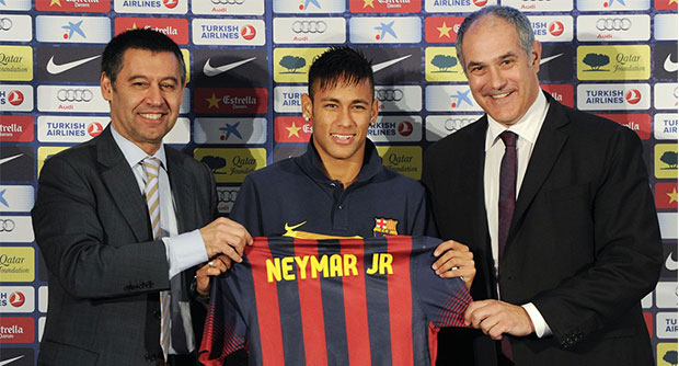 #نيمار بين القضاء وبرشلونة ومصلحة الضرائب وسانتوس ودي آي اس!!