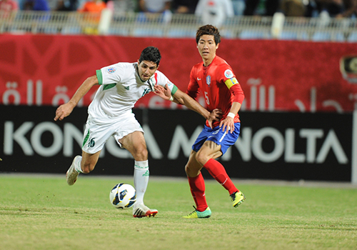 نهائي عراقي سعودي في كأس آسيا الاولمبية 