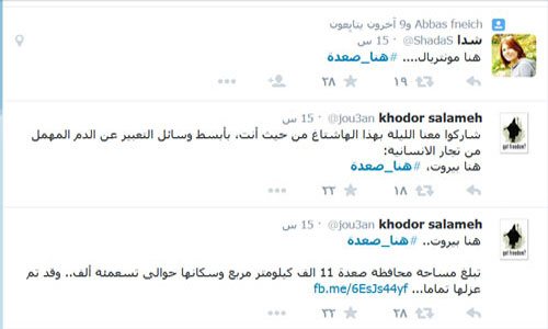 تغريدات وتعليقات متضامنة مع محافظة صعدة في وجه عدوان مملكة &rsquo;قرن الشيطان&rsquo;