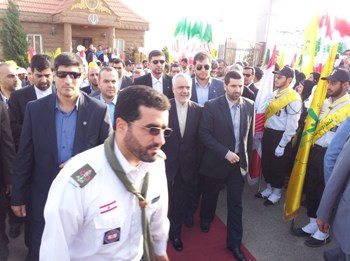 إستقبال شعبي حاشد لرحيمي في مارون الراس