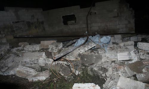 شهيدان وجريحان لبنانيان بانفجار حافلة في منطقة حاويك الحدودية مع سوريا