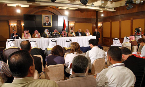 شيوخ العشائر والقبائل السورية ترفض تصريحات الملك الأردني حول تسليح العشائر